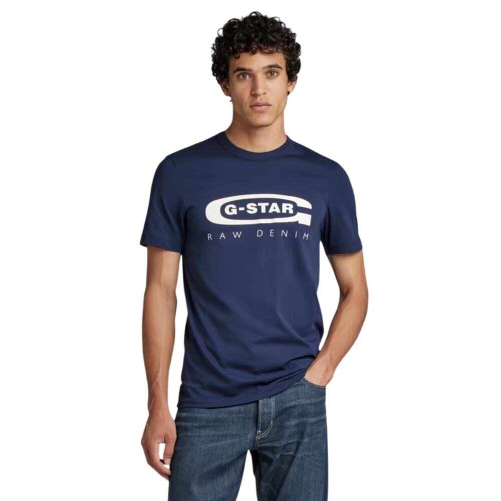 G-Star Raw Graphic Blue Men's T-shirt Size XL - NEW WITH TAGS